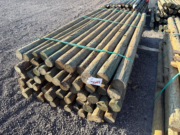 Image for APPROX(55) 3.5 X 8' TREATED WOOD POSTS