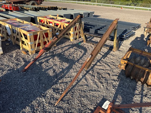 Image for SKID STEER 2-PRONG BALE SPEAR