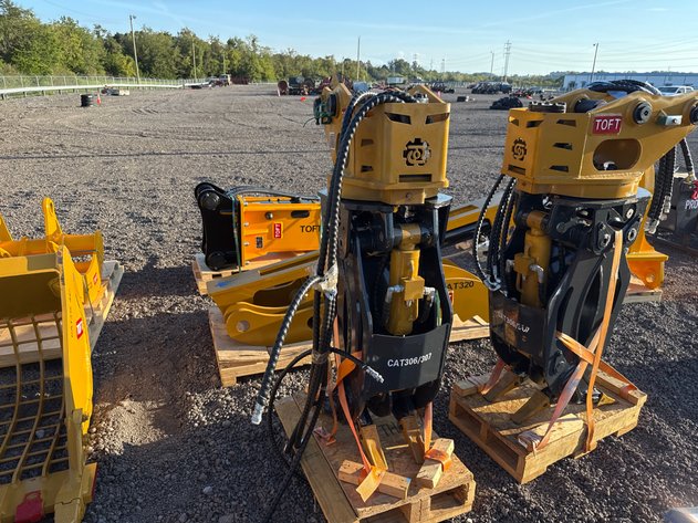 Image for TOFT EXCAVATOR HYD GRAPPLE