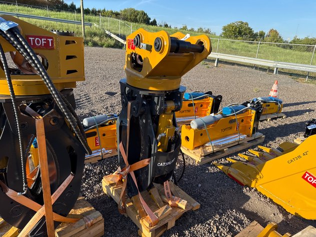 Image for TOFT EXCAVATOR HYD GRAPPLE