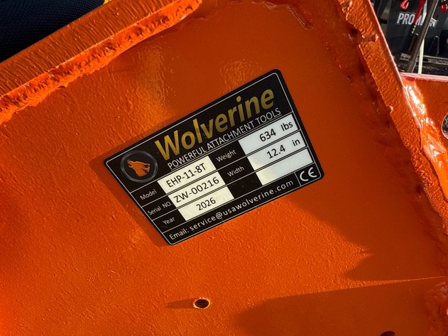 Image for WOLVERINE EXCAVATOR HYD PULVERIZER