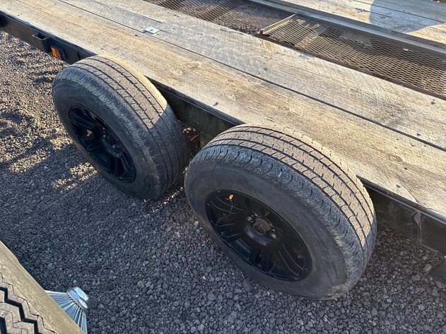 Image for 16' BUMPER PULL TRAILER TANDEM 5 LUG AXLES