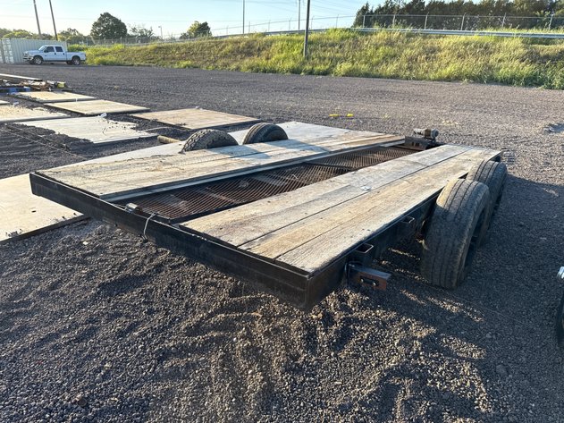 Image for 16' BUMPER PULL TRAILER TANDEM 5 LUG AXLES