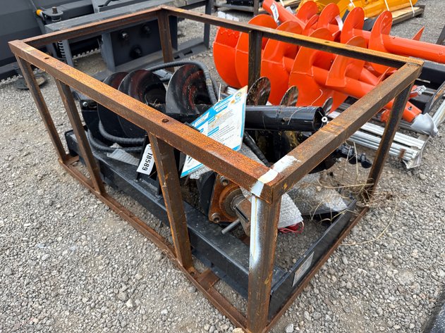 Image for MOWER KING SKID STEER POST HOLE AUGER