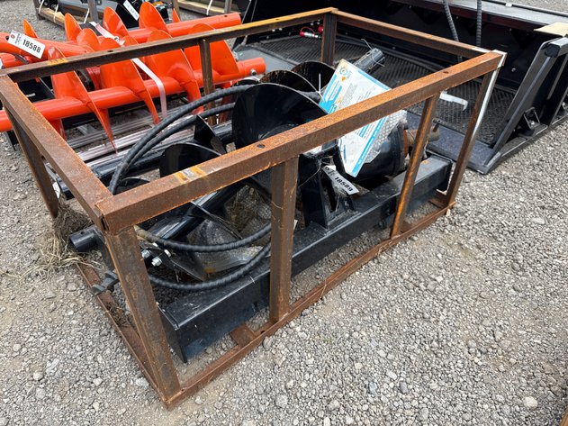 Image for MOWER KING SKID STEER POST HOLE AUGER
