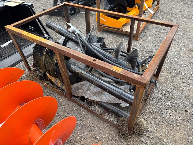 Image for MOWER KING SKID STEER POST HOLE AUGER