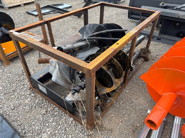 Image for MOWER KING SKID STEER POST HOLE AUGER