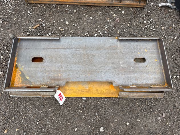 Image for QTY(2) SKID STEER WELD ON PLATES