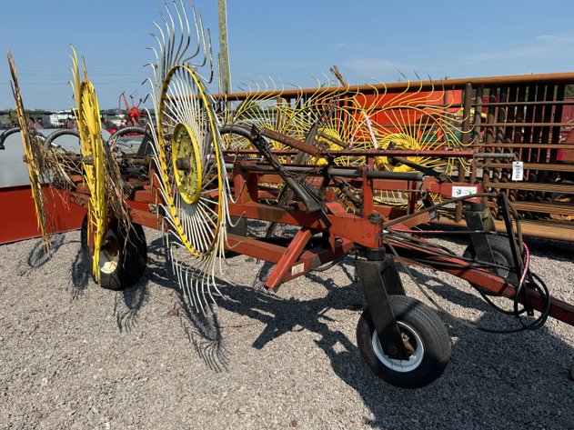 Image for HESTON 8 WHEEL V RAKE W/KICKER WHEEL
