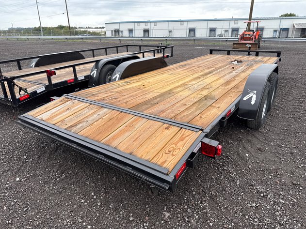 Image for 2026 NATIVE 20' BUMPER PULL CAR HAULER TRAILER