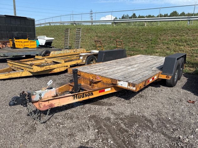 Image for 2009 HUDSON 16' BUMPER PULL TILT DECK TRAILER