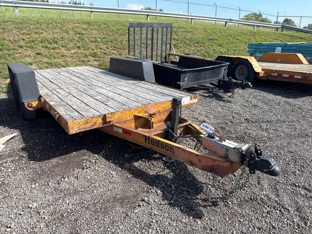 Image for 2009 HUDSON 16' BUMPER PULL TILT DECK TRAILER