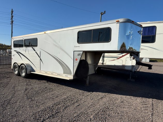 Image for 2005 FABRIQUE 18' GOOSE NECK HORSE TRAILER