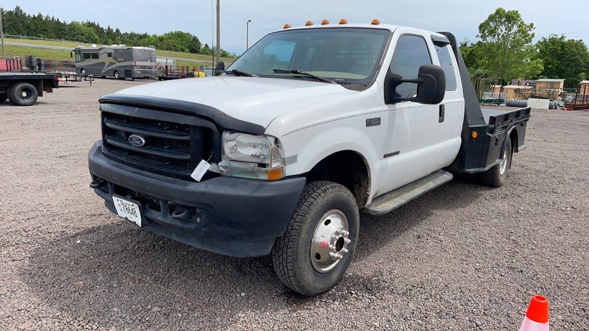 1999 FORD F-350 SUPER DUTY FLATBED TRUCK