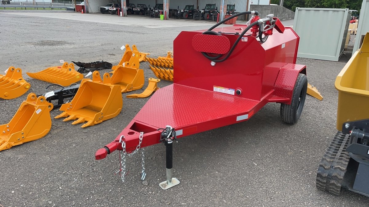300 GAL BUMPER PULL FUEL TANK