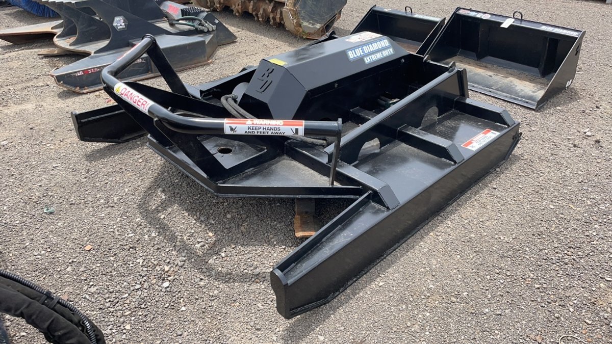 BLUE DIAMOND 72" SKID STEER ROTARY CUTTER