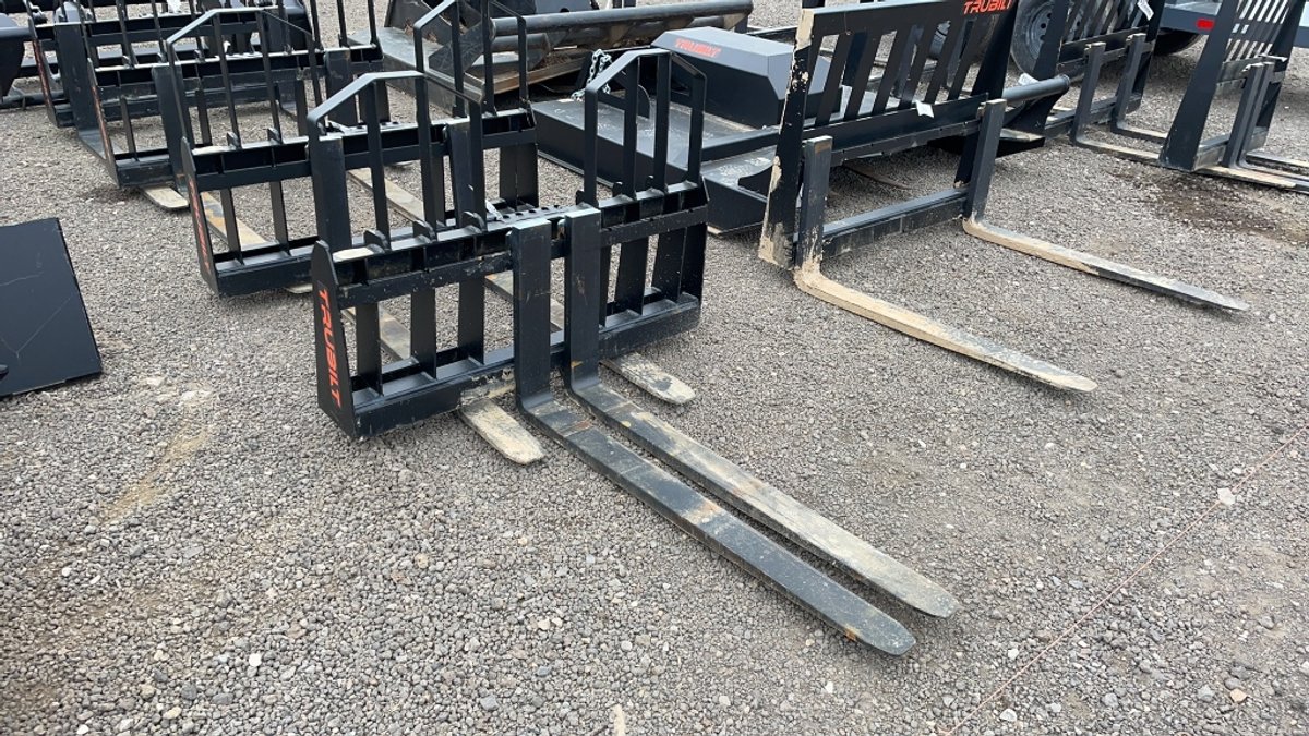 TRUBILT 48" SKID STEER PALLET FORKS
