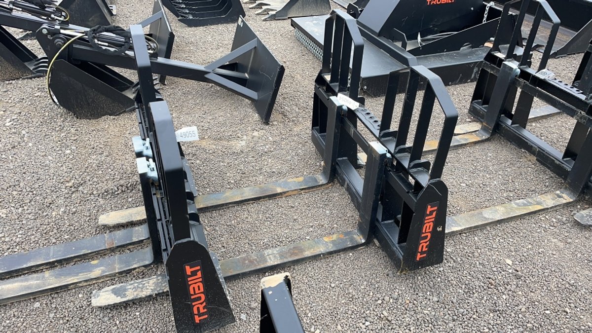 TRUBILT 48" SKID STEER PALLET FORKS