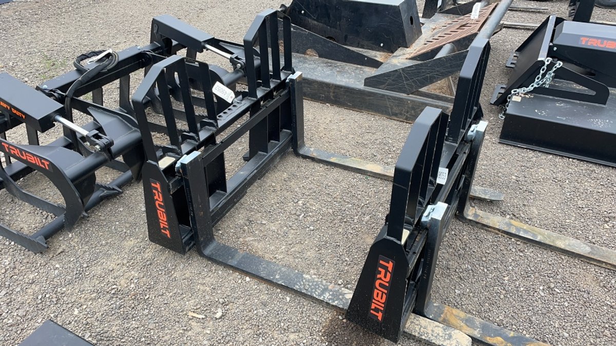 TRUBILT 48" SKID STEER PALLET FORKS