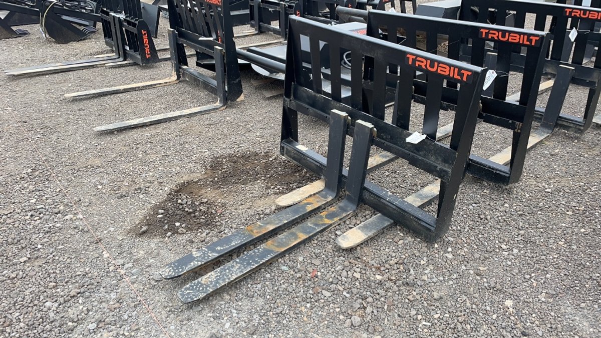 TRUBILT 42" SKID STEER PALLET FORKS