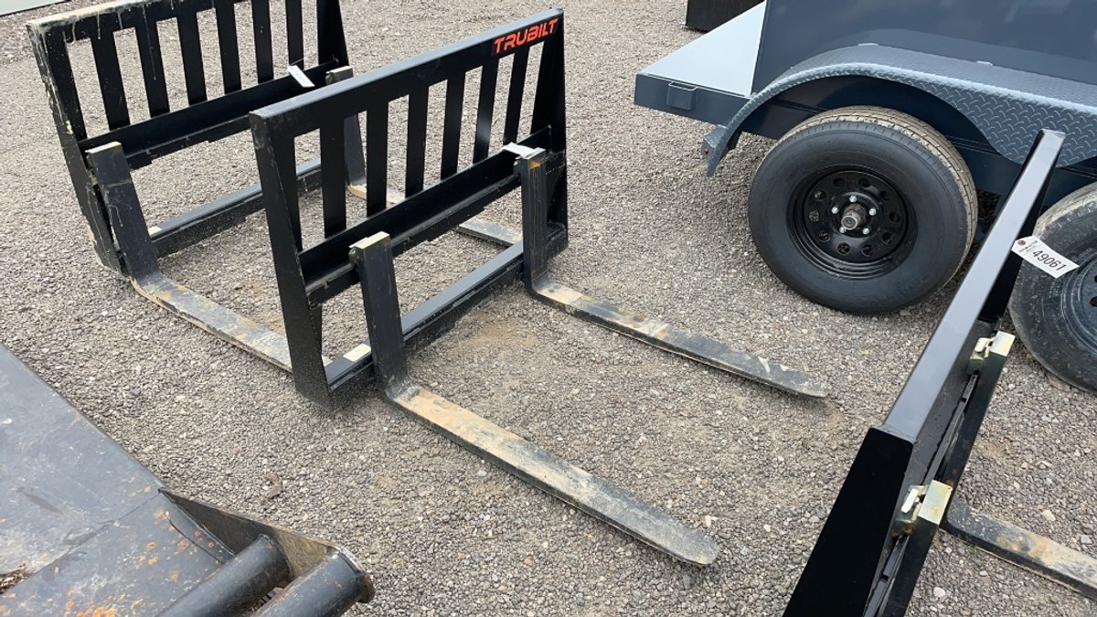 TRUBILT 42" SKID STEER PALLET FORKS