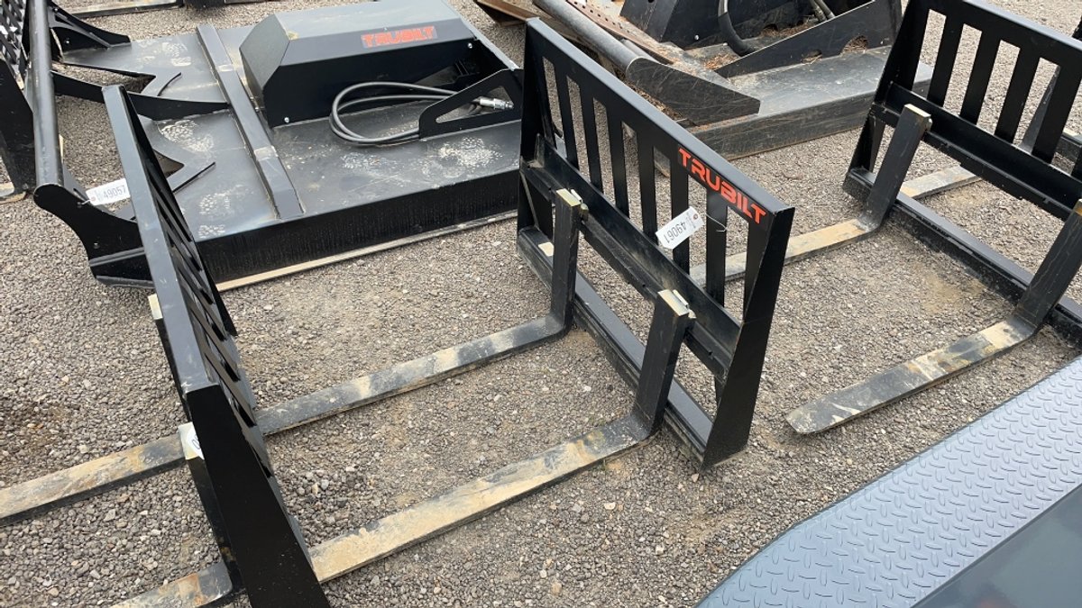 TRUBILT 42" SKID STEER PALLET FORKS