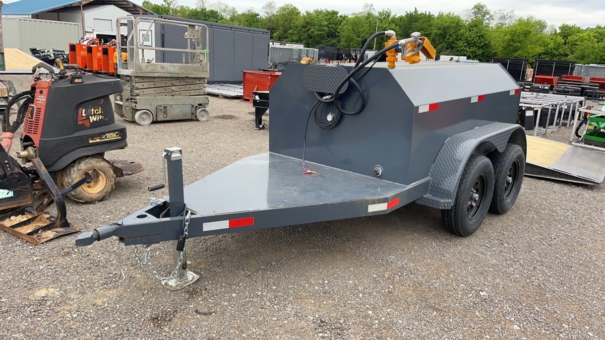 750 GAL BUMPER PULL FUEL TANK
