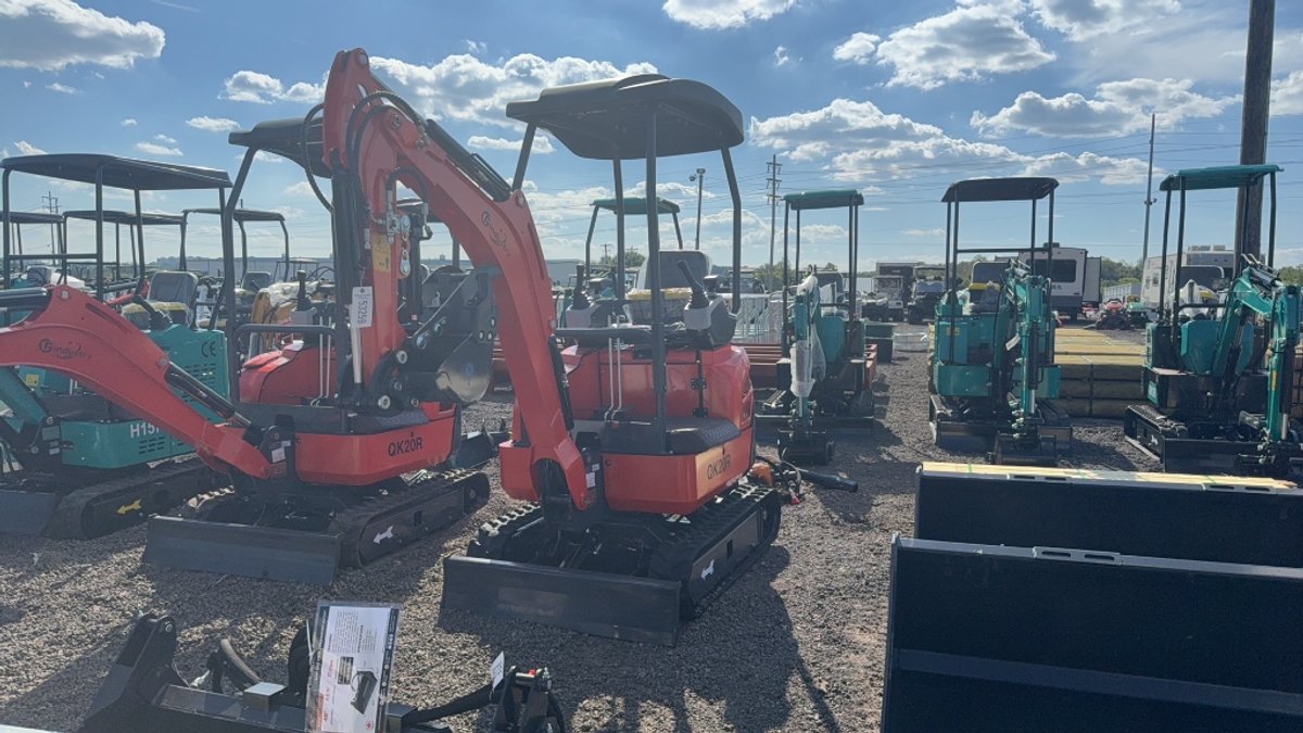 2025 CFG QK20R MINI EXCAVATOR
