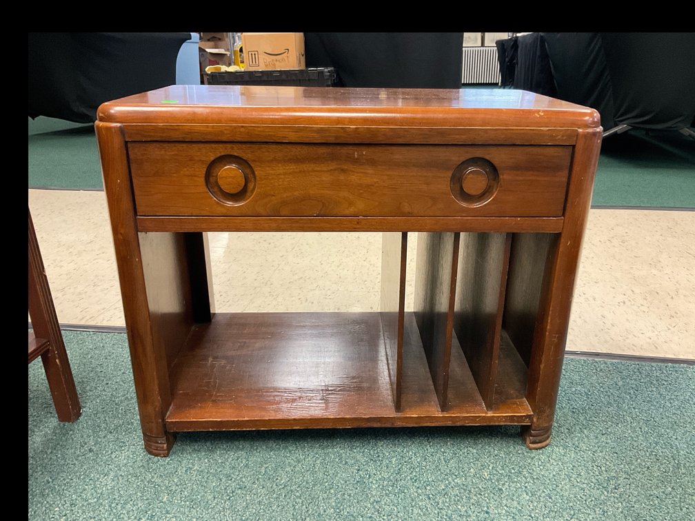 23x14x19 Vintage Record Cabinet