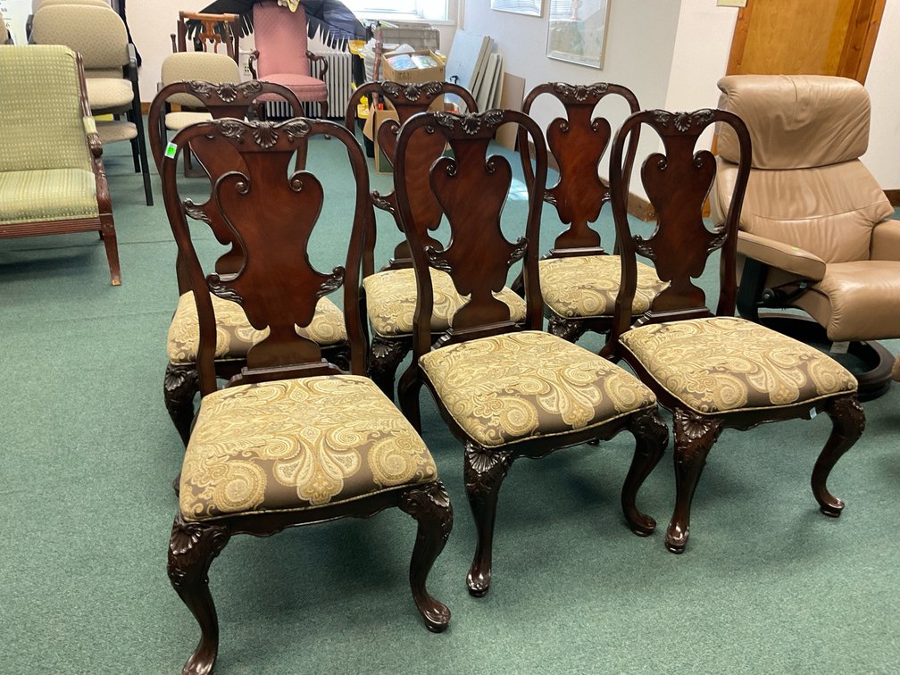 Six Thomasville Dining Chairs