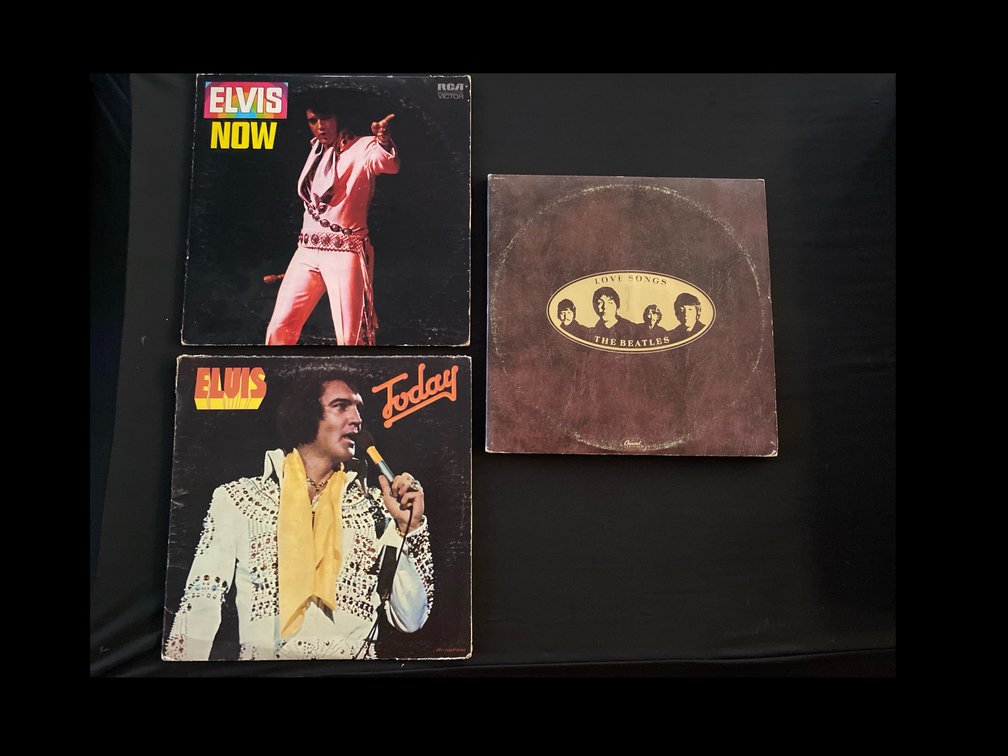 Albums Beatles, Elvis, and more. 