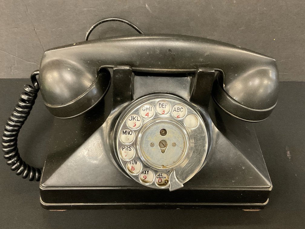 Vintage Rotary Desk Phone
