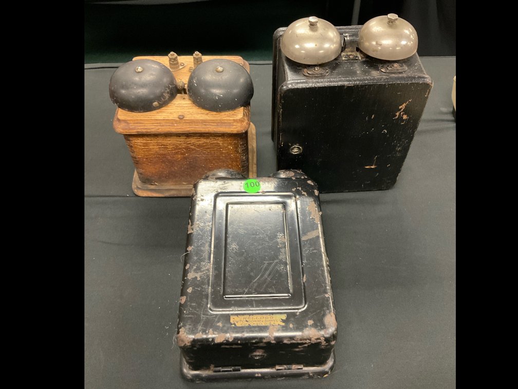 Three Antique Ring Boxes