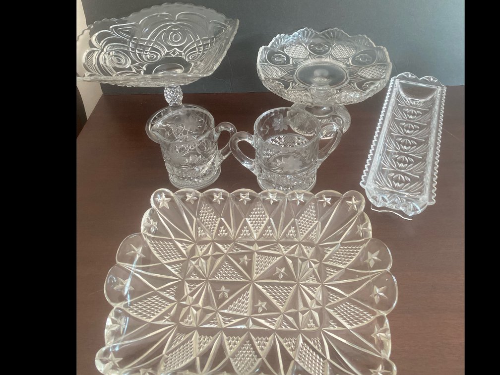 Assorted Clear Glass LR