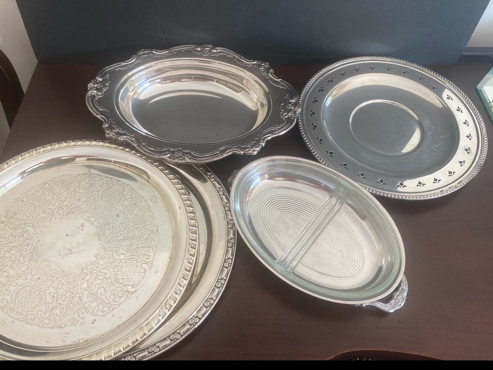 Silver Plate Items LR