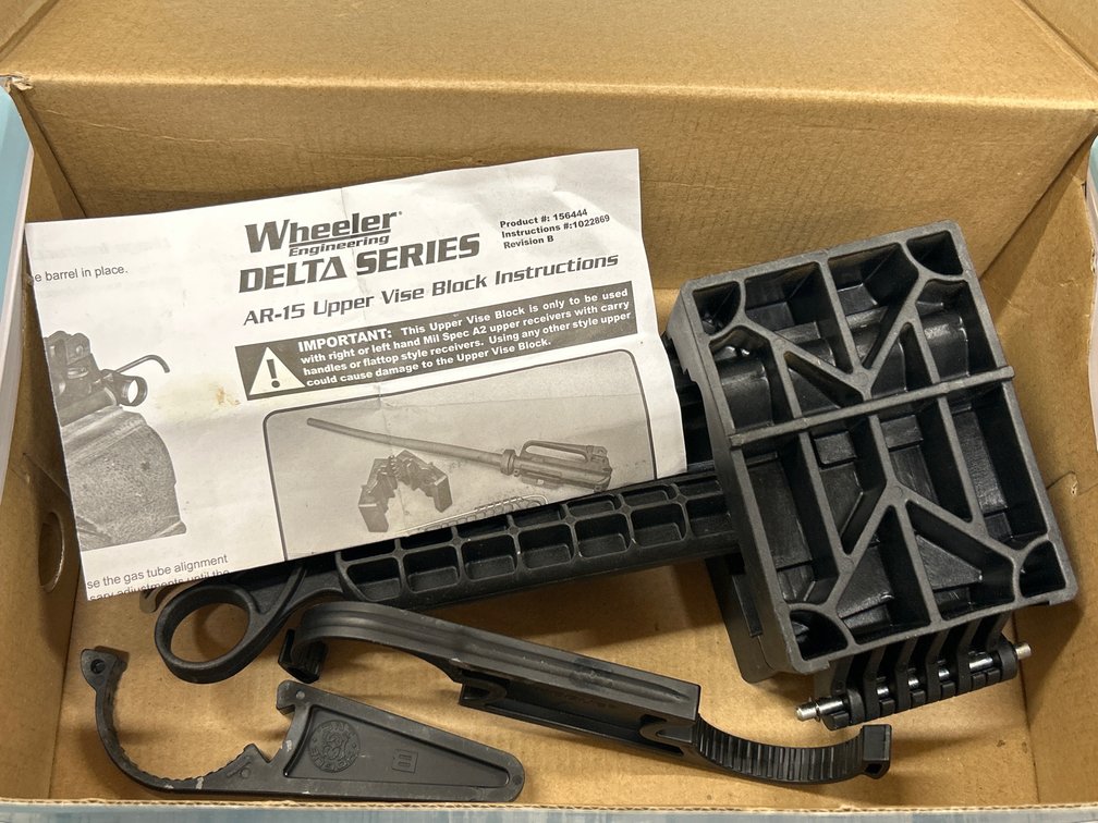 Wheeler Upper vise Block Kit