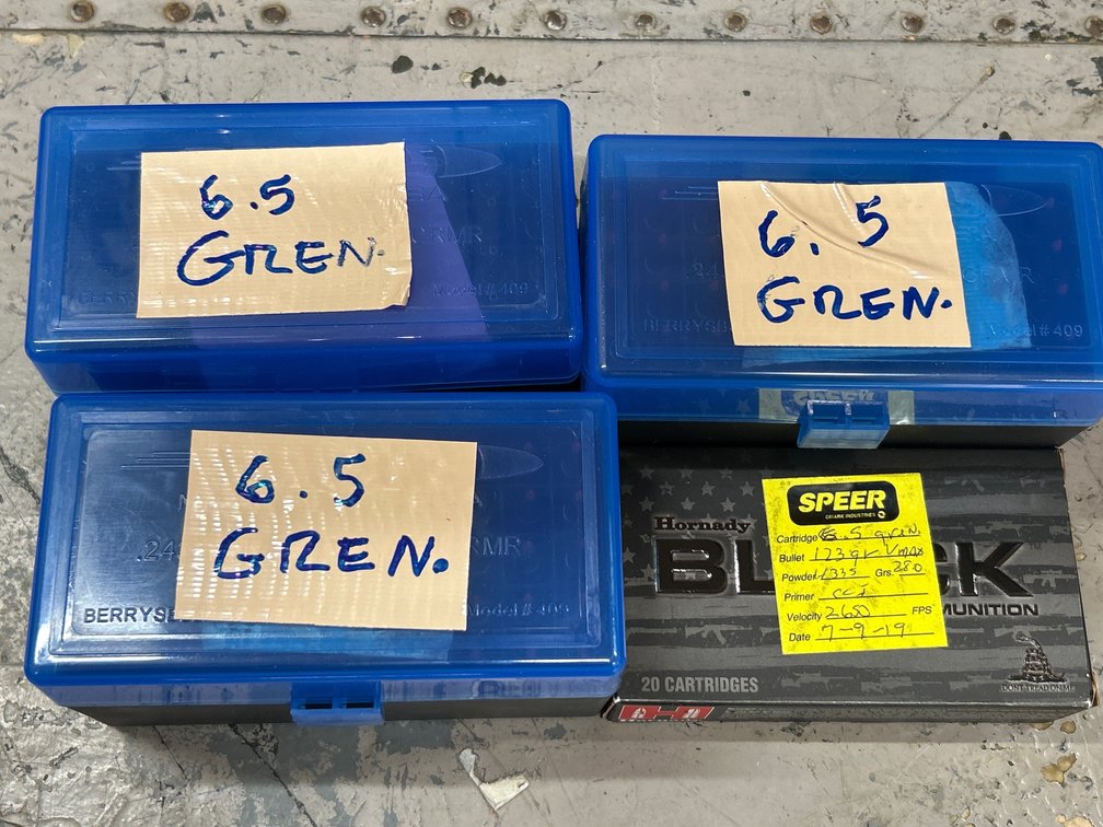 6.5 Grendel Reloads