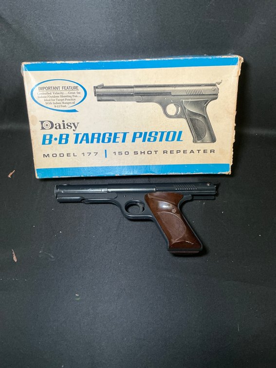 Daisy Model 177 BB Target Pistol with Original Box