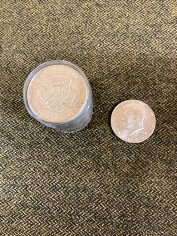 Lot of 20 1964 Silver Kennedy Half Dollars in Plastic Roll