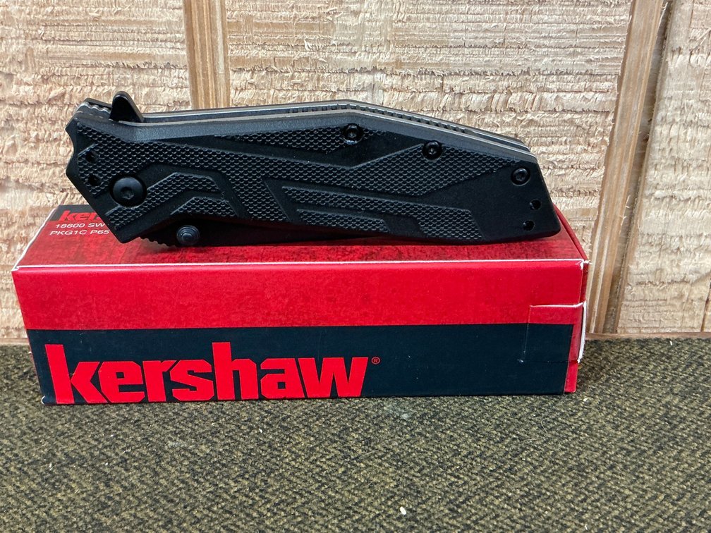 Kershaw Speedsafe Tactical Folding Knife with Textured Handle NEW