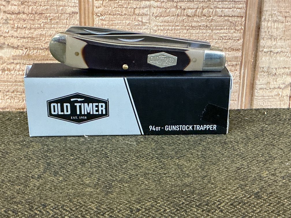 Old Timer 94OT Gunstock Trapper Folding Pocket Knife