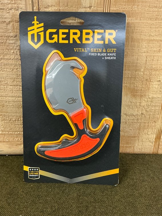 Gerber Vital Skin & Gut Fixed Blade Knife with Sheath NEW