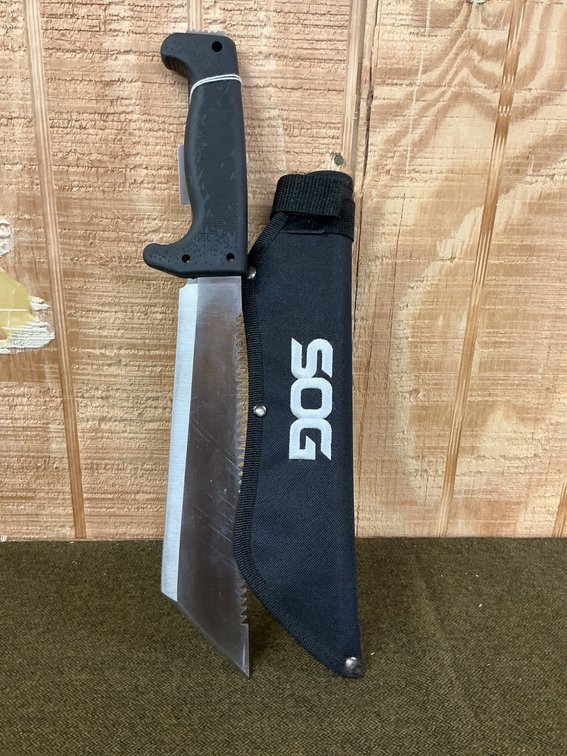 SOG SOGfari 15-Inch Machete With Nylon Sheath NEW