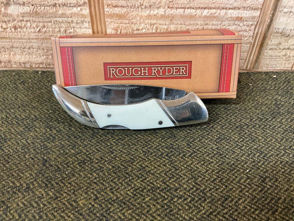 Rough Ryder RR137 Folding Pocket Knife, 5” Total Length NEW