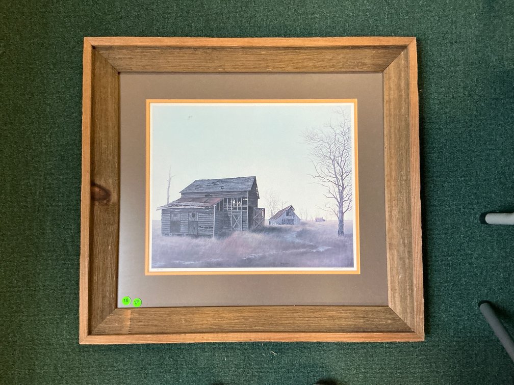 Herb Jones ‘Road to Nowhere’ 30×27 Signed Color Print