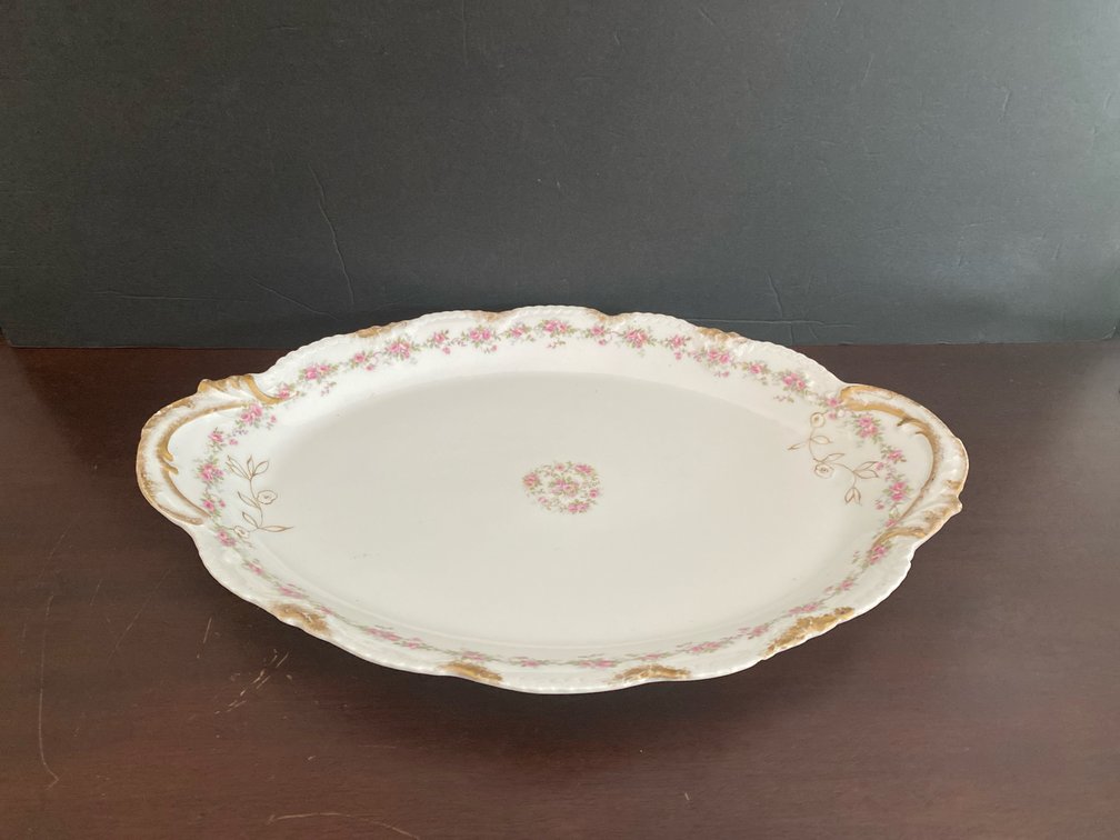3 boxes platters, plates and more