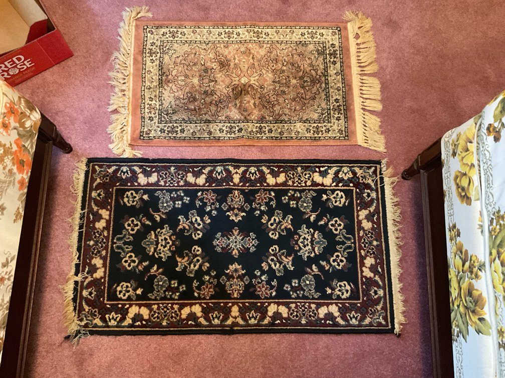 Two Small Rugs BR2