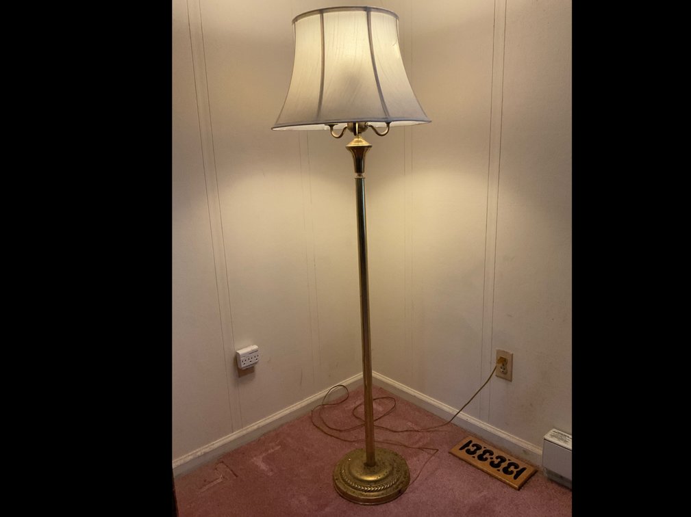 Brass Floor Lamp  BR3