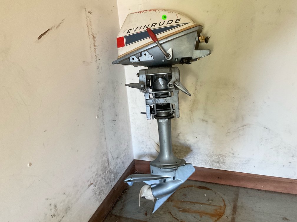 Vintage Evinrude Boat Motor G