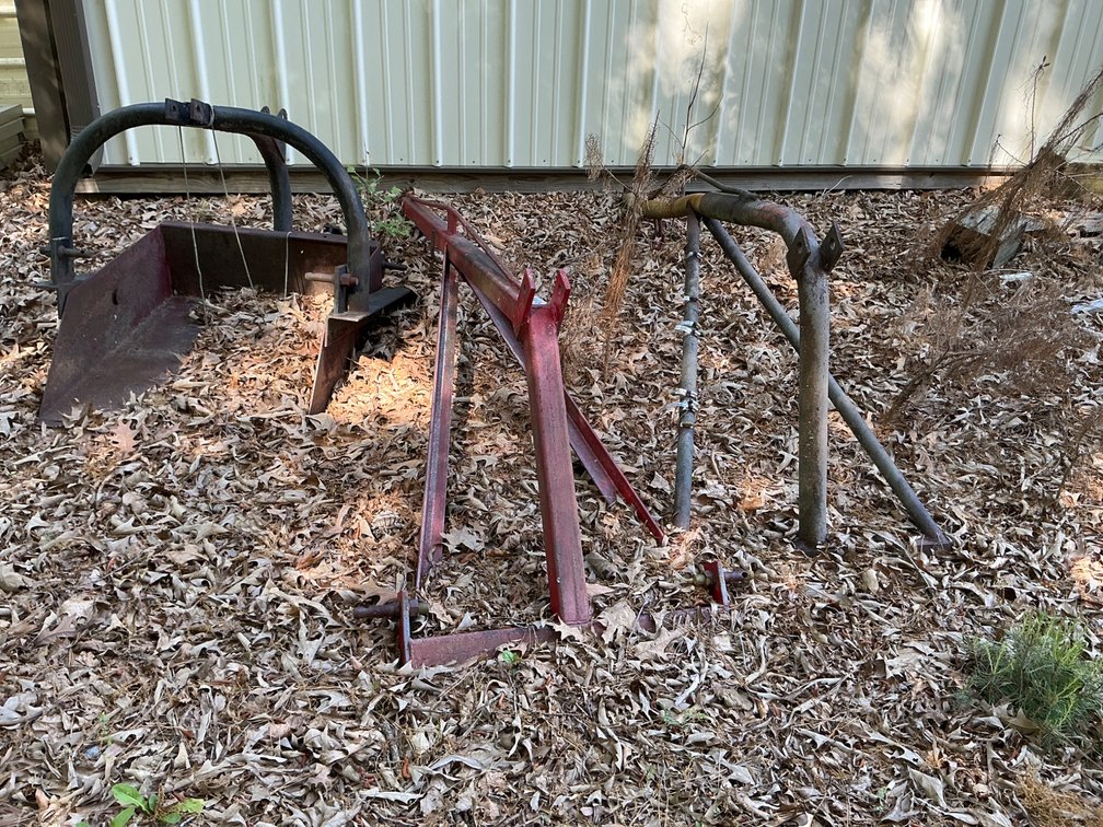 Tractor Attachments Including Loader and Frame Parts